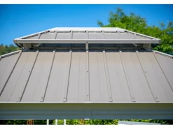 Aluminium Pavillon Messina 10 x 12 Champagner 298 x 363 x 292 cm*Sojag Best