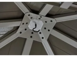 Aluminium Pavillon Messina 10 x 12 Champagner 298 x 363 x 292 cm*Sojag Best