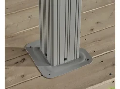 Aluminium Pavillon Messina 10 x 12 Champagner 298 x 363 x 292 cm*Sojag Best