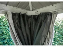 Aluminium Pavillon Messina 10 x 12 Champagner 298 x 363 x 292 cm*Sojag Best