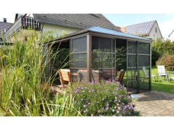 Aluminium Pavillon Castel 10 x 12 Bronze 298 cm x 362 cm x 283 cm*Sojag Discount