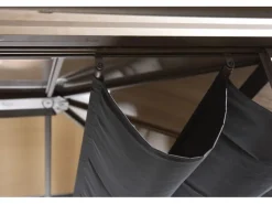 Aluminium Pavillon Castel 12 x 14 Bronze 362 cm x 427 cm x 296 cm*Sojag Online