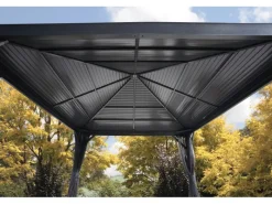 Sojag Pavillons|Aluminium Pavillon South Beach 12 x 12 Anthrazit 363 cm x 363 cm x 310 cm