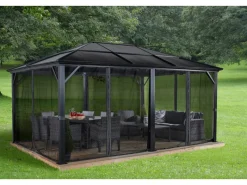 Pavillon Meridien 12 x 16 Anthrazit 365 cm x 485 cm x 270 cm*Sojag Hot
