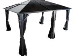 Pavillon Meridien 12 x 16 Anthrazit 365 cm x 485 cm x 270 cm*Sojag Hot