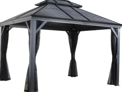 Sojag Pavillons|Pavillon Mykonos 299 cm x 425 cm Doppeldach