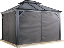 Sojag Pavillons|Pavillon Mykonos/Moreno 299 cm x 425 cm Vorhänge