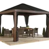 Pavillon Valencia 363 cm x 363 cm Holz*Sojag New