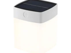 Solar-Tischleuchte Quader Weiß* Online