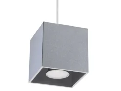 Lighting Hängeleuchte Quad 1 Grau*Sollux Clearance