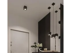 Sollux Quads|Lighting Hängeleuchte Quad 1 Schwarz