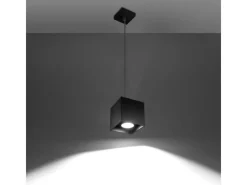 Sollux Quads|Lighting Hängeleuchte Quad 1 Schwarz