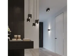 Sollux Quads|Lighting Hängeleuchte Quad 1 Schwarz