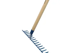 Sonneck Schaufeln|Gartenrechen geschmiedete Dülle 14 Zähne mit Stiel