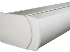 Spettmann Markisen|Kassettenmarkise VC 1000 400 x 200 cm Gelb-Weiß Gestr. Gestell Silber