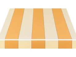 Spettmann Markisen|Kassettenmarkise VC 1000 500x300 cm Beige-Orange-Gestr. Gestell Silber