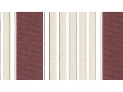 Kassettenmarkise VC30 400 x 300 cm Rot-Weiß NHK links*Spettmann