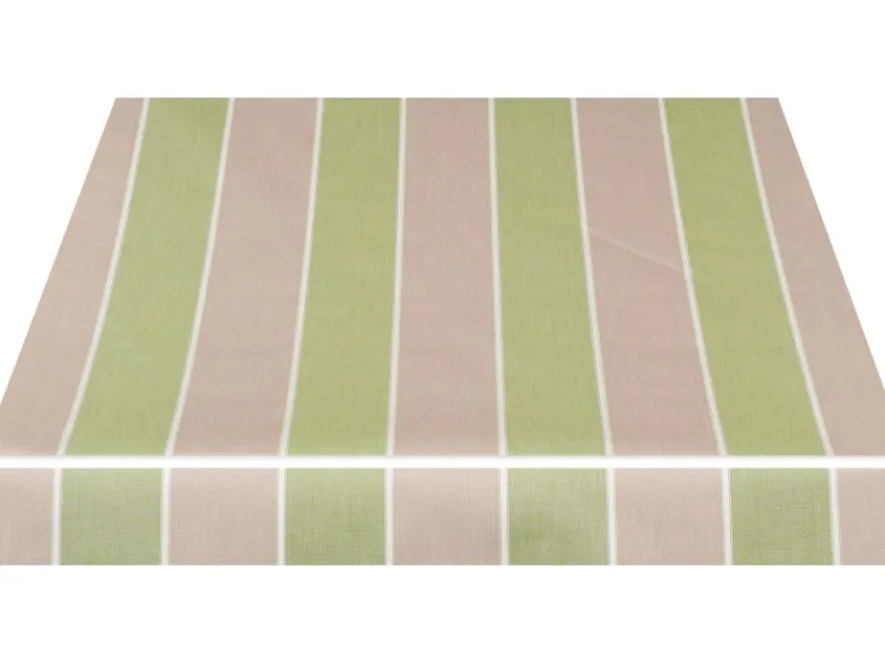 Spettmann Markisen|Kassettenmarkise VC 1000 600 x 350 cm Beige-Grün Gestr. Gestell Silber