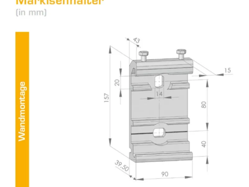 Spettmann Markisen|Kassettenmarkise VC 1000 600 x 350 cm Beige-Grün Gestr. Gestell Silber