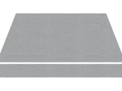 Seitenzugmarkise Visor 180 x 200 cm Grau Gestell Silber*Spettmann Hot