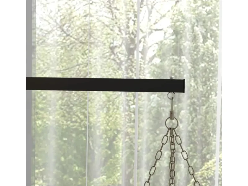 Boxsackhalterung für Zuhause Stahl Schwarz 80L x 17B x 48H cm*SPORTNOW Sale