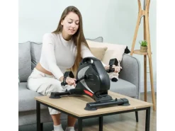 Pedaltrainer Stahl ABS Schwarz 58L x 48B x 37H cm*SPORTNOW New