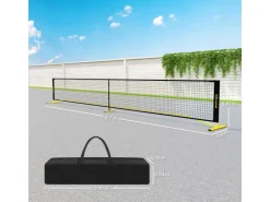 Pickleball Netz Metall Polyester Gelb+Schwarz 670L x 60B x 92H cm*SPORTNOW Best