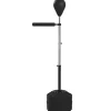 SPORTNOW Wasserpumpe|Fitnessgeräte|Punchingball Set Stahl Kunstleder Schwarz 76L x 48B x 160-205Hcm