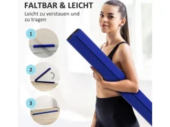 Schwebebalken Kunststoff Polyester Blau 236L x 15B x 6,5H cm*SPORTNOW Sale