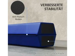 Schwebebalken Kunststoff Polyester Blau 236L x 15B x 6,5H cm*SPORTNOW Sale