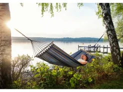 Amazonas Weitere Gartenmöbel|Stabhängematte Tonga Ocean 200 cm x 100 cm