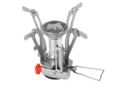 STAHLWERK Campingzubehör|Camping Kochgeschirr Alu Campinggeschirr Gaskocher Outdoor Set