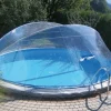 Poolüberdachung Cabrio Dom für Pools Ø 500 cm*Steinbach