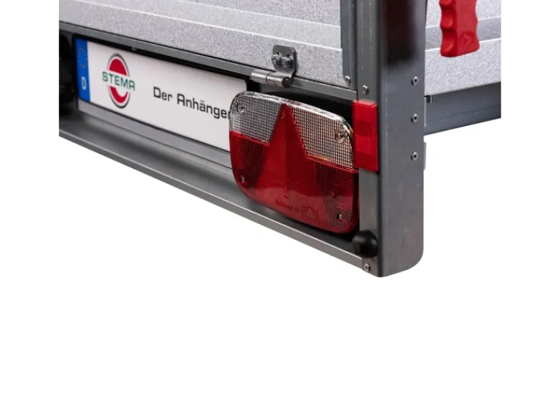 Stema Laubbläser|Anhänger Variolux 550 inkl. Stützrad + Diebstahlsicherung