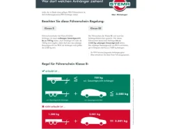Stema Laubbläser|Anhänger Variolux 550 inkl. Stützrad + Diebstahlsicherung