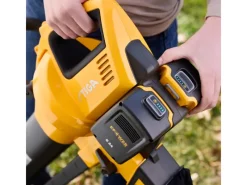 Akku-Laubsauger und -bläser VS 100e inkl. 2 Akkus & Doppelladegerät*Stiga Sale