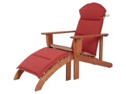 Garden Pleasure Sonnenliegen|Lounge-Gartenmöbel|Stuhl Adirondack Chair Harper mit Auflage