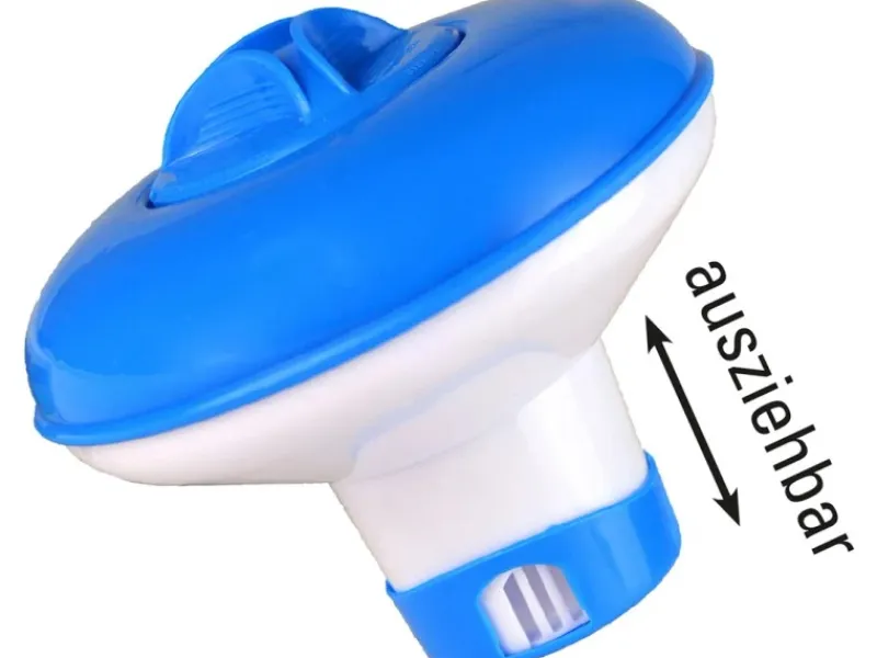 Summer Fun Pool Abdeckung|Poolpflege|Chlordosierschwimmer für 20 g Tabletten