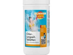 Summer Fun Poolpflege|Desinfektion Chlor-Langzeit-Tabletten á 200 g  1,2 kg