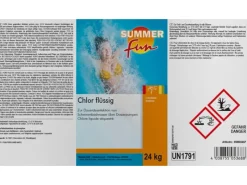 Summer Fun Poolpflege|Desinfektion Chlor Flüssig 24 kg