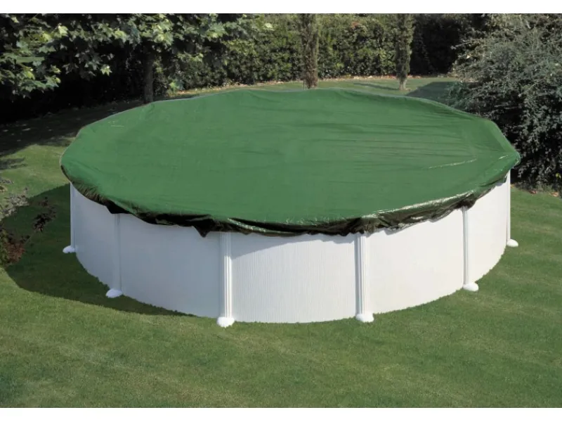 Summer Fun Pool Abdeckung|Poolabdeckung Extra Rund für Pools Ø 400 cm bis 420 cm