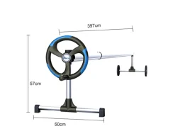 Pool-Aufroller für Poolabdeckungen bis 440 cm Mobil*Summer Fun Online
