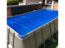 Summer Fun Pool Abdeckung|Pool-Solarfolie Rund für Pools bis Ø 450 cm