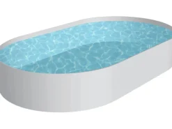 Stahlwand Pool Fidschi Ovalform 600 cm x 320 cm x 150 cm*Summer Fun Hot