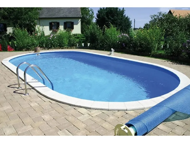 Stahlwand Pool Fernando Ovalform 800 cm x 420 cm x 120 cm*Summer Fun Discount
