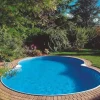Stahlwand-Pool Calypso Einbau-u. Aufstellbecken Achtf. 525x320x150cm*Summer Fun New