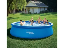 Quick Pool Aufblasbar Blau Ø 457 cm x 107 cm*Summer Waves Discount