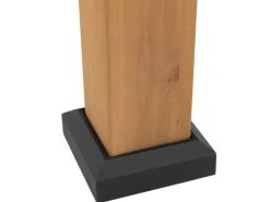 Gazebo Kaps aus Zedernholz 330 cm x 330 cm Anthrazit*Sunjoy Discount