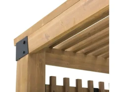 Pergola Krone Whirlpool 309 cm x 274 cm Braun*Sunjoy Online