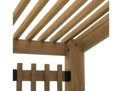 Pergola Krone Whirlpool 309 cm x 274 cm Braun*Sunjoy Online